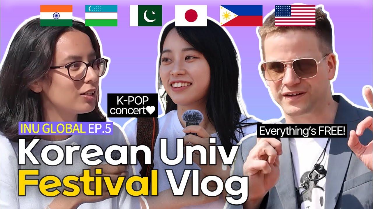 International Students  Exploration of Korean University Festivals | INU Global EP.5 대표이미지