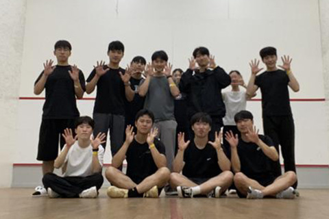 스쿼시 PANG 활동사진